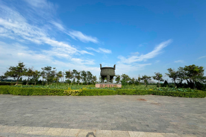 东华林陵园园区景观图