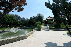 兰生园公墓园区景观图