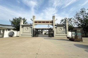 北辰区天福陵园大门图
