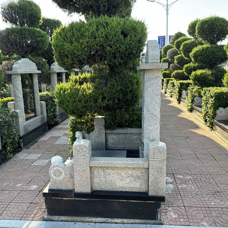 天津市武清区永安公墓传统立碑墓型7号