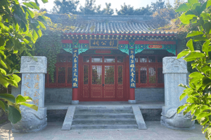 灵山宝塔陵园景观图