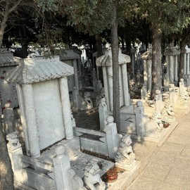天津市津南区怡静园传统立碑墓型6号