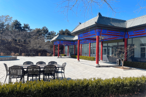灵山宝塔陵园景观图