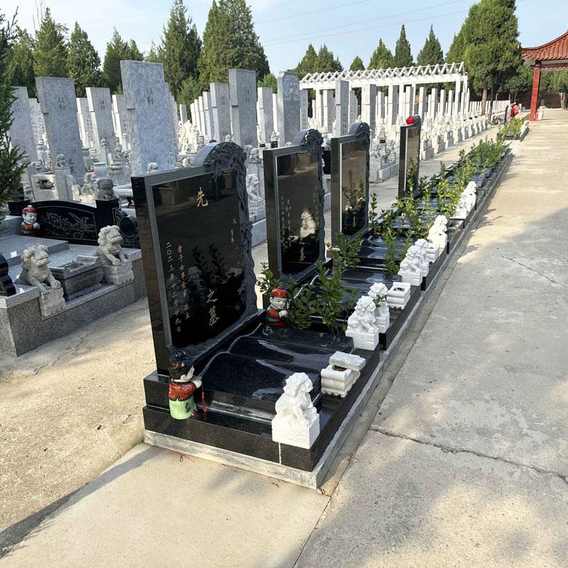天津市北辰区天福陵园艺术立碑墓型3号