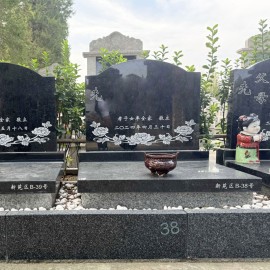 天津市北辰区天福陵园传统立碑墓型2号
