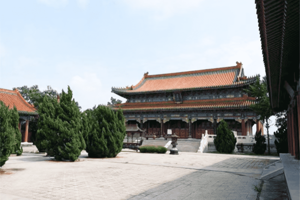 永定塔陵环境图
