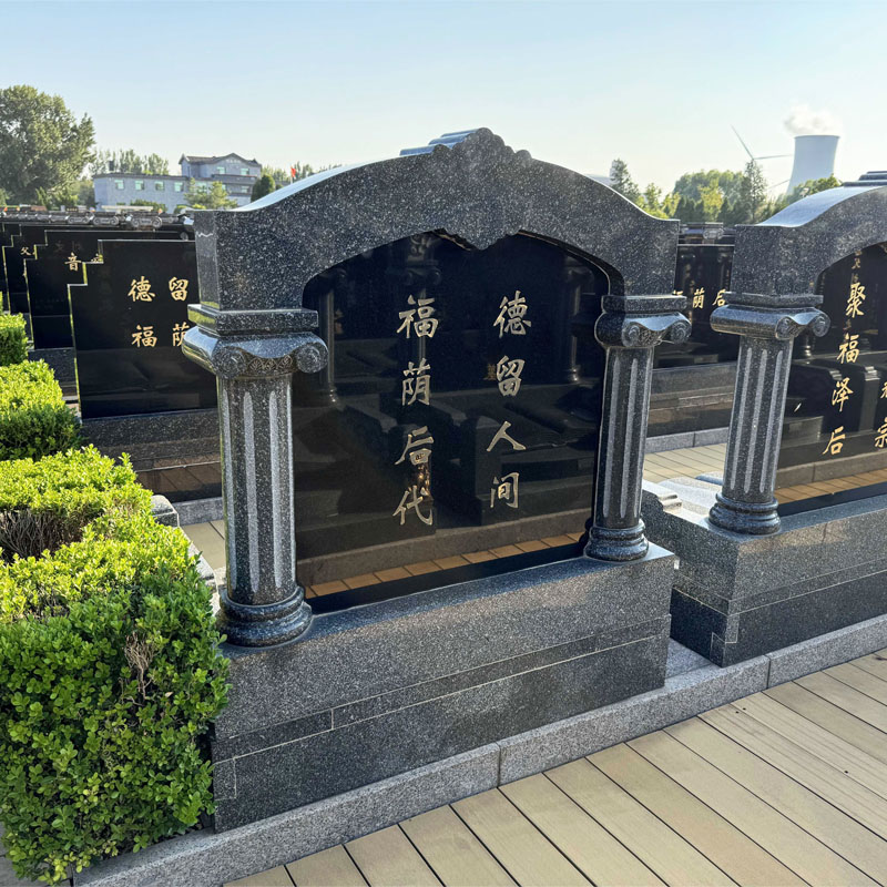 天津市武清区永安公墓艺术立碑墓型8号