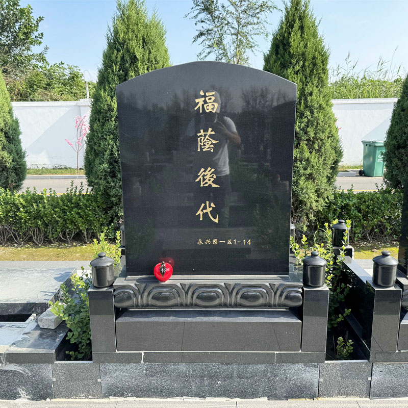天津市北辰区天福陵园传统立碑墓型6号