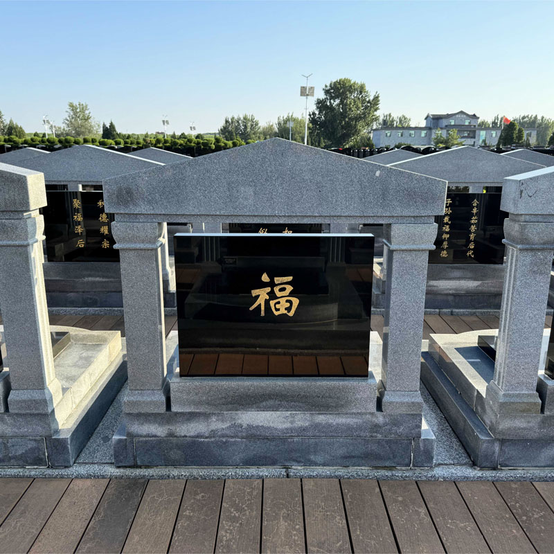 天津市武清区永安公墓艺术立碑墓型3号