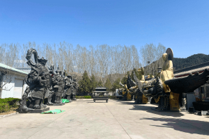 清东陵万佛园景观图