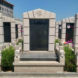 万桐园公墓传统立碑