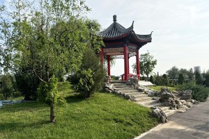 天津市北辰区天福陵园园区休息亭