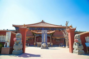 天津市西青区西城寝园园区建筑图