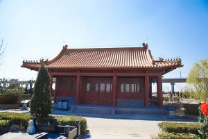 天津市西青区西城寝园园区建筑图