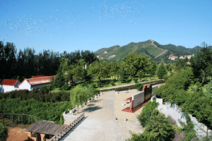 元宝山庄生命纪念园景观图