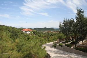 元宝山庄生命纪念园景观图